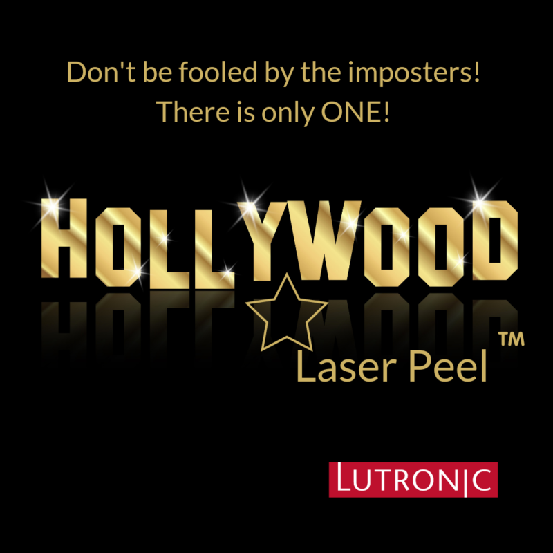 Hollywood Laser Peel Logo